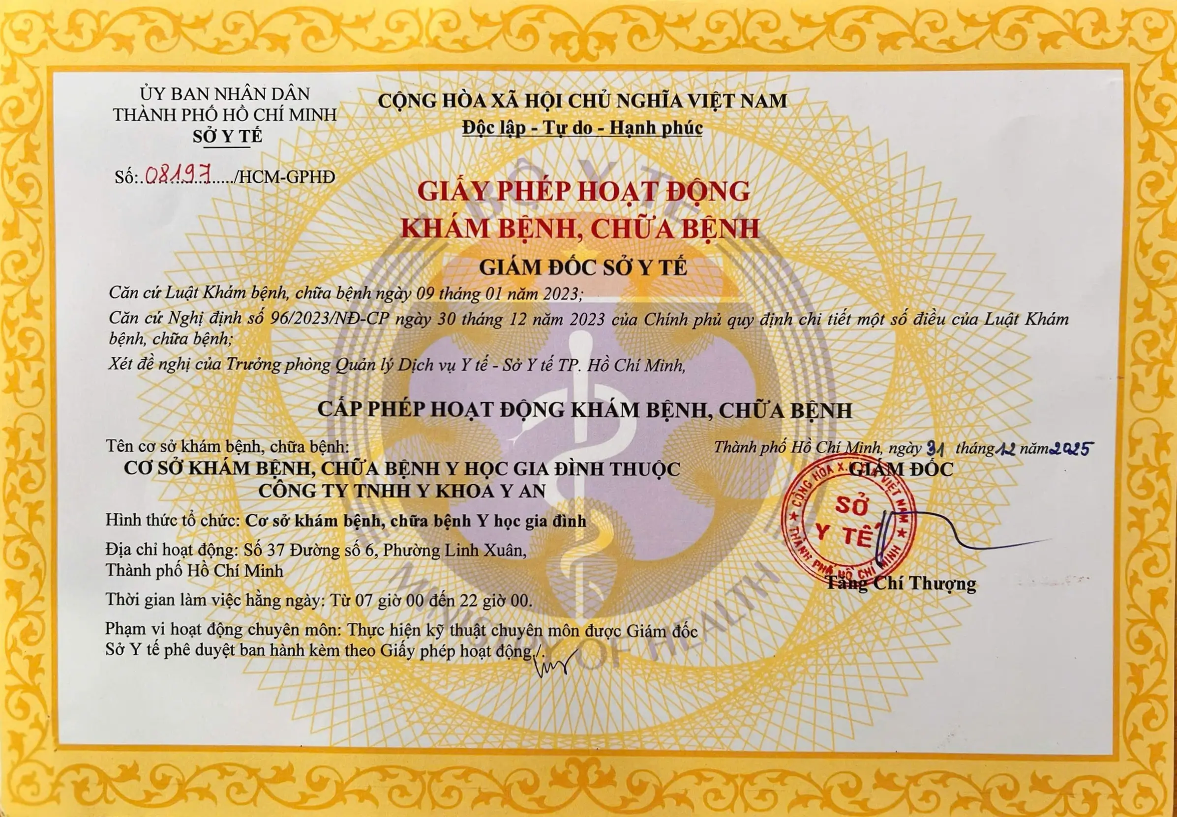 Bác sĩ gia đình Y An Medic